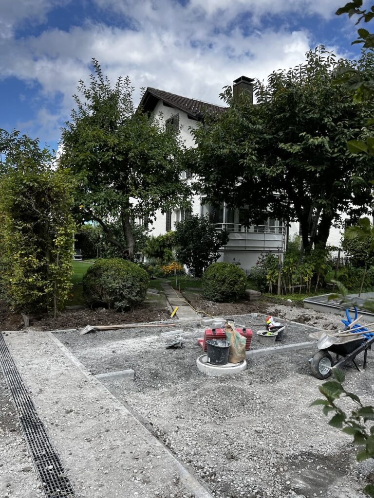 Landschaftsarchitektur_Studio_Aussenraum_Baustellenfoto_Carportbau